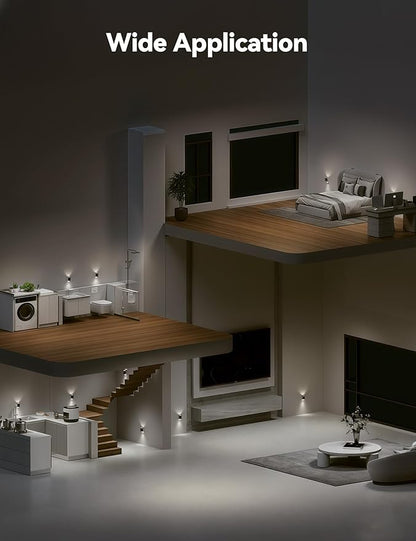 Brightown 2 Pack White Night Lights Plug into Wall, Modern Night Light - Image 7