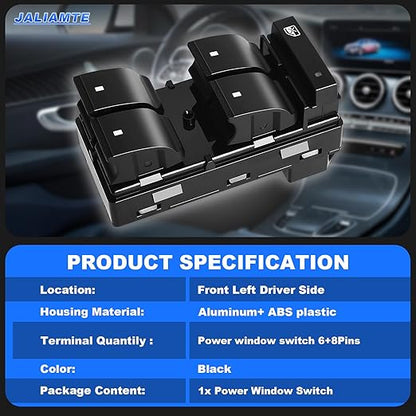 JALIAMTE 20945129 Master Power Window Switch Driver Side, Window Control Switch - Image 6