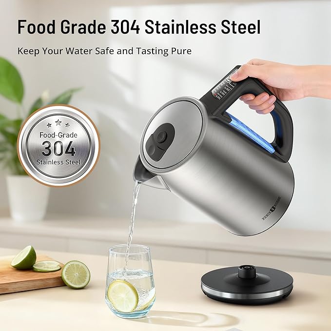 Electric Kettle Temperature Control, 1.7L Electric Kettle - Image 7