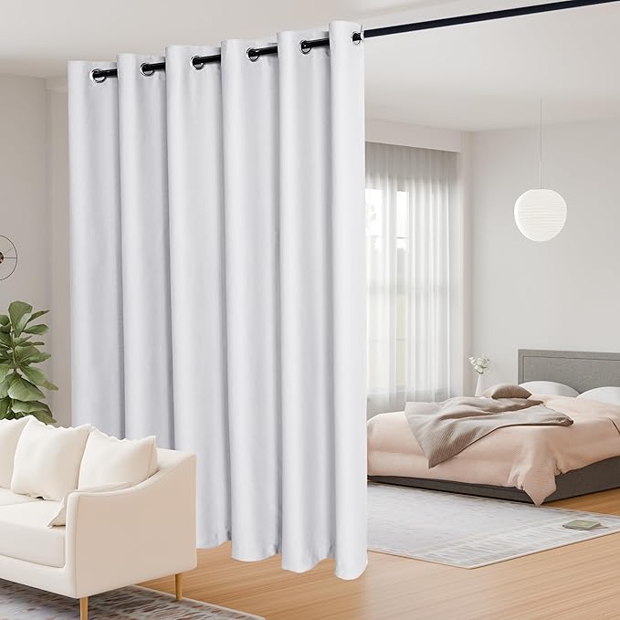 JIUZHEN Blackout Sliding Door Curtains by JIUZHEN