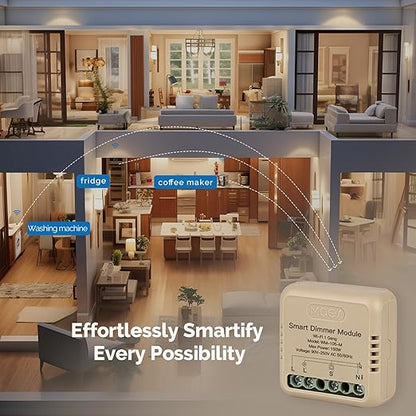 MOES WiFi Smart Relay Dimmable, Dimmer Work - Image 2