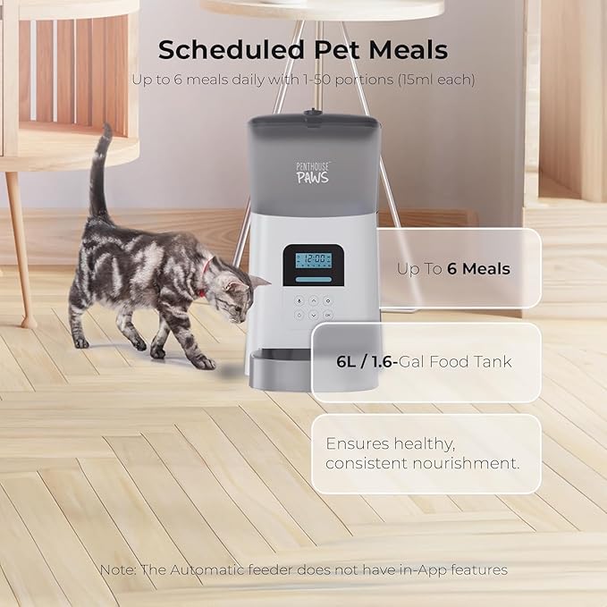 Penthouse Paws Automatic Cat Feeder - Image 4
