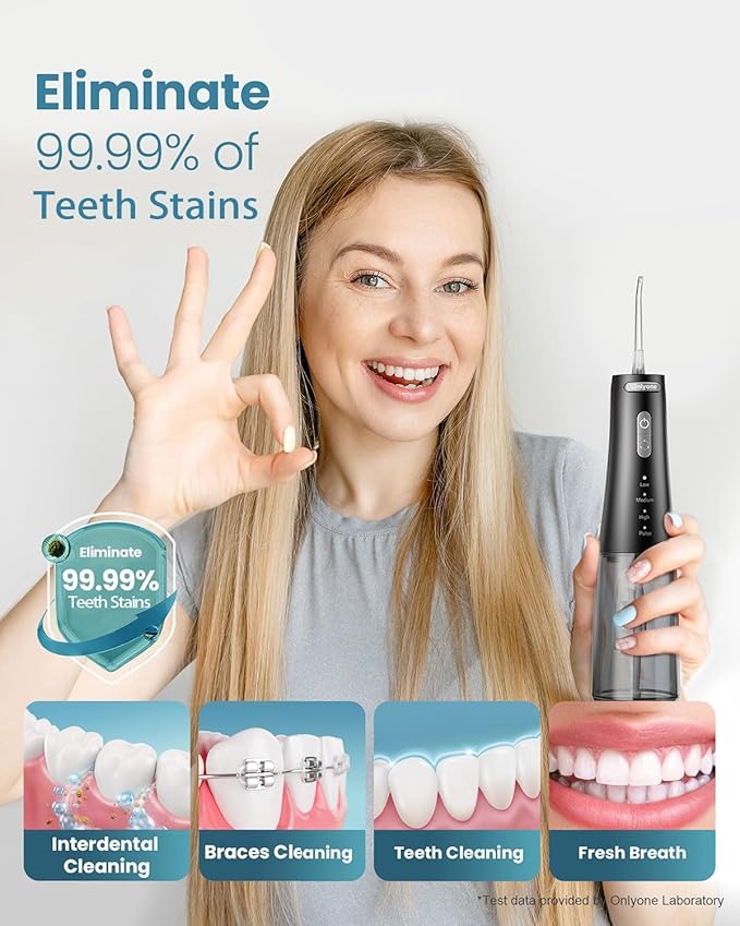 Onlyone Rechargeable Cordless Water Flosser - Image 5
