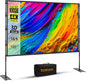 TOWOND Projector Screen and Stand, 100 inch Outdoor Projector Screen Indoor by TOWOND-JLFOfficial