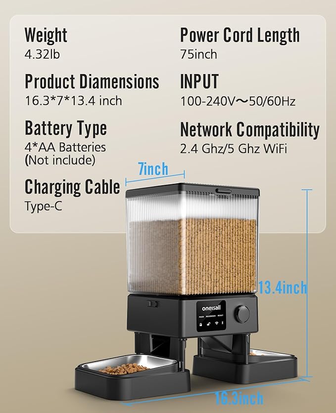 oneisall Automatic Cat Feeder - Image 9