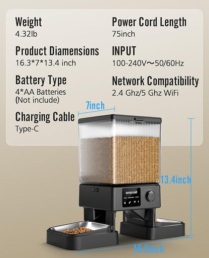 oneisall Automatic Cat Feeder - Image 9