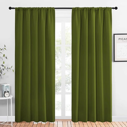 NICETOWN Window Curtains Blackout Drapes, 1 Pair, 52 by 84-Inch, Thermal by NICETOWN