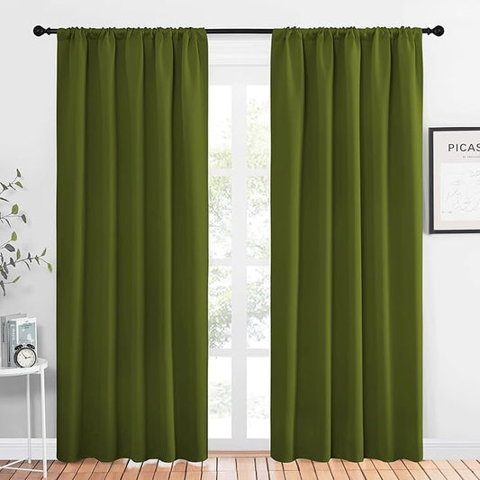 NICETOWN Window Curtains Blackout Drapes, 1 Pair, 52 by 84-Inch, Thermal by NICETOWN