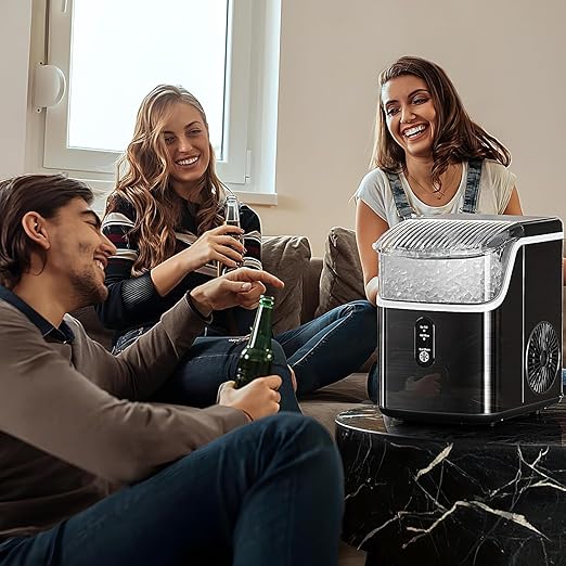 Antarctic Star Nugget Ice Maker Countertop, Chewable Nugget Ice Machine - Image 7