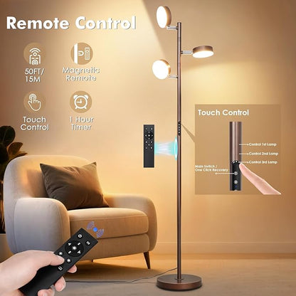 Benaep Tree Floor Lamp for Living Room - Image 2