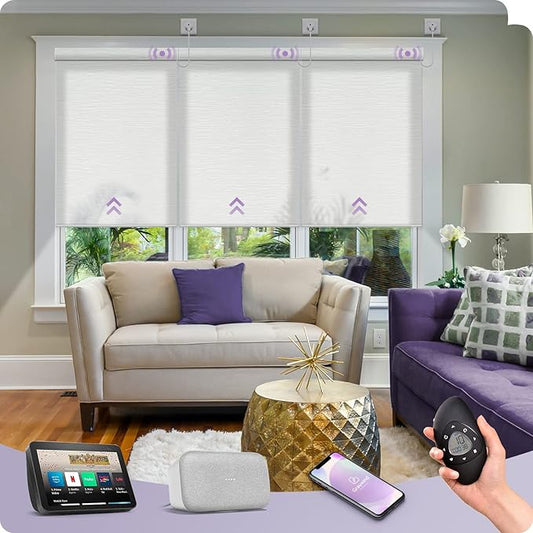 Graywind Motorized Light Filtering Shades Compatible by Graywindbeyondshading