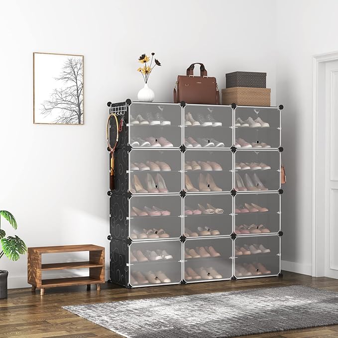 ROJASOP Portable 8-Tier Shoe Cabinet - Image 2