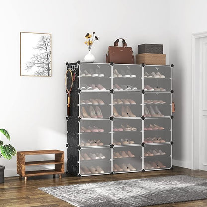 ROJASOP Portable 8-Tier Shoe Cabinet - Image 2