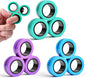 Cevioce 9 PCS Magnetic Ring Fidget Toys Set, ADHD Anxiety Magnetic Finger by Cevioce