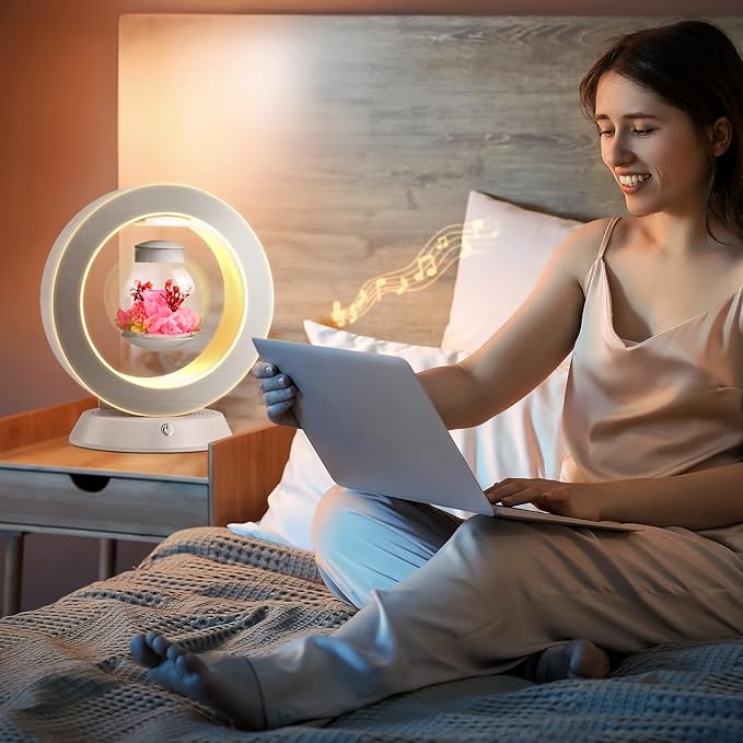 LoveLin Magnetic Levitation Circle Table Lamp - Image 4