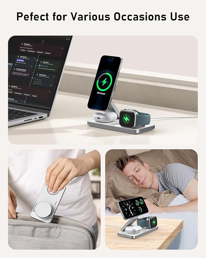 VBA 3 in 1 Wireless Charging Station - Image 2