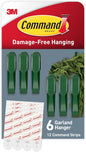 Command Garland Holder, Fireplace Mantle Garland Holder by Command