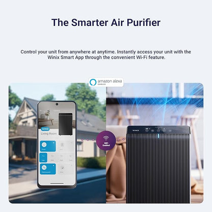 WINIX 5510 Air Purifier for Home Large Room Up to 1881 Ft² in 1 Hr, True HEPA - Image 4