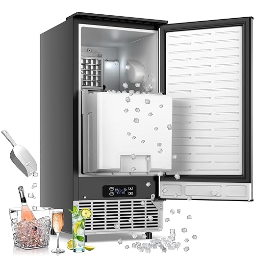 Built in Ice Machine, 95Lbs/Day by RAPSUAR