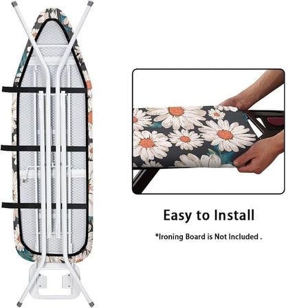 ZCFYGDX Breathable Ironing Board Cover, Resist Scorch Polyester & Staining - Image 4