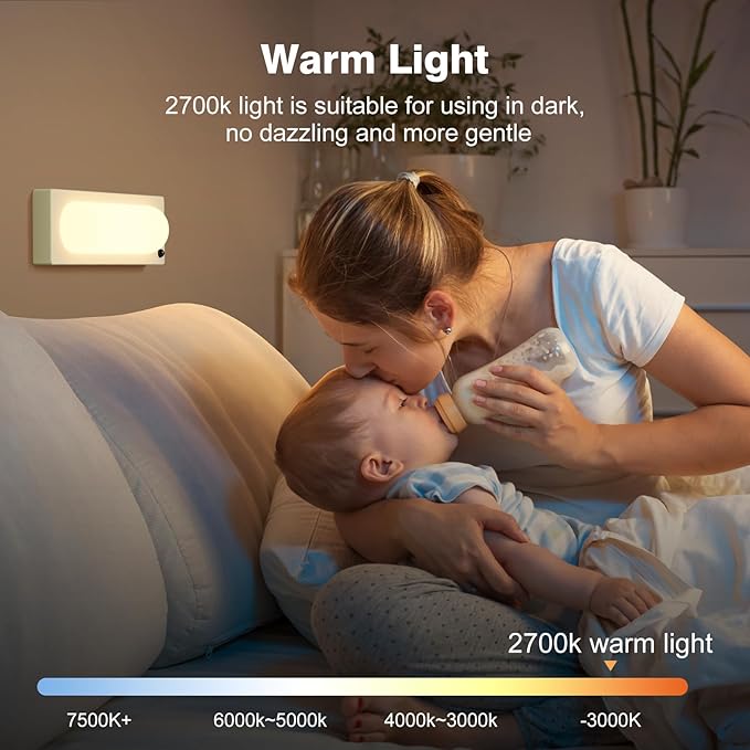 ICARER FAMILY Under Cabinet Lighting, USB-C Rechargeable 2700K Dimmer LED - Image 4