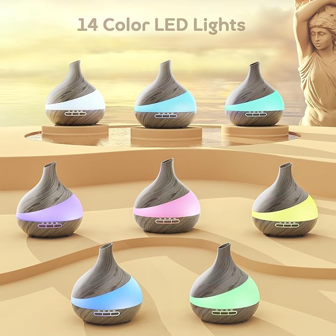 500ML Essential Oil Diffuser: Aroma Diffuser - Image 5