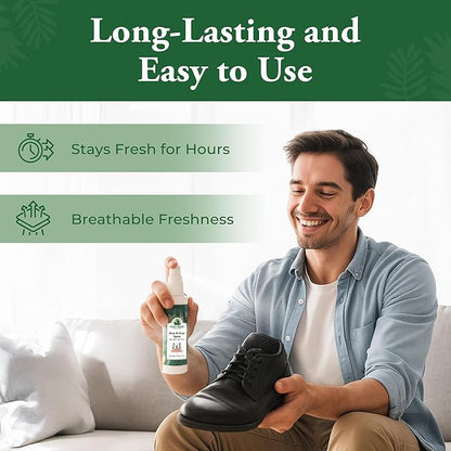 Foot Sense – Shoe Deodorizer & Foot Spray – Natural Foot & Shoe Odor Eliminator - Image 5
