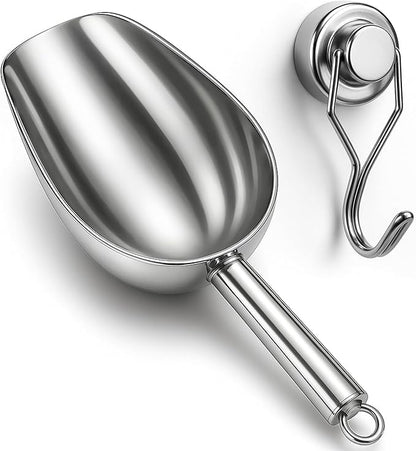 Stainless Steel Ice Scoop for Freezer - Image 8