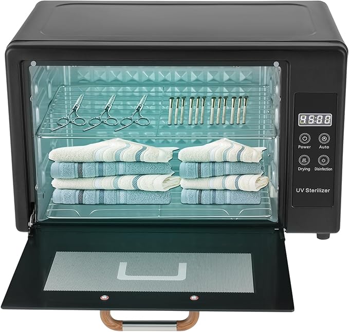 6 Gal Capacity Multi-Functional Nail Cleaner Box, 110V 230W U-V Light by Unknown