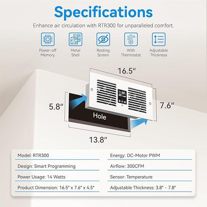 Apexicalo Room to Room Fan - Image 4