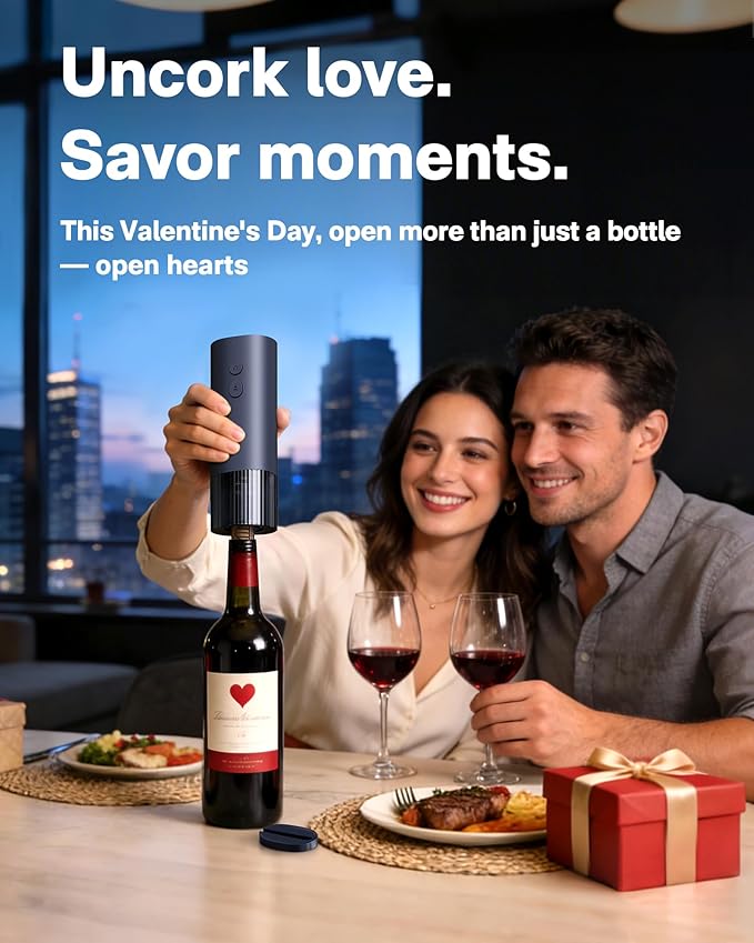 HOTO Electric Wine Opener, Automatic Bottle Opener - Image 2