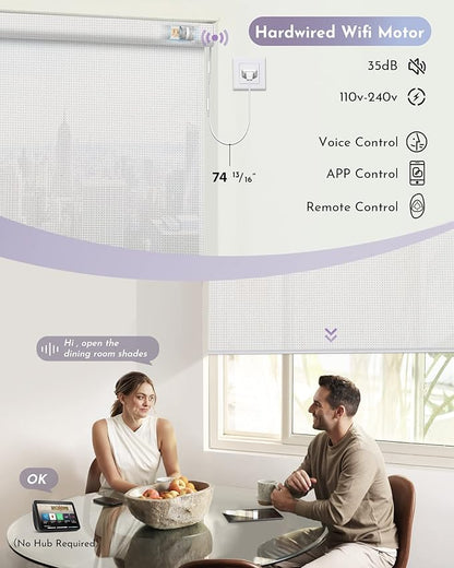 Graywind Motorized Solar Shades Compatible - Image 3