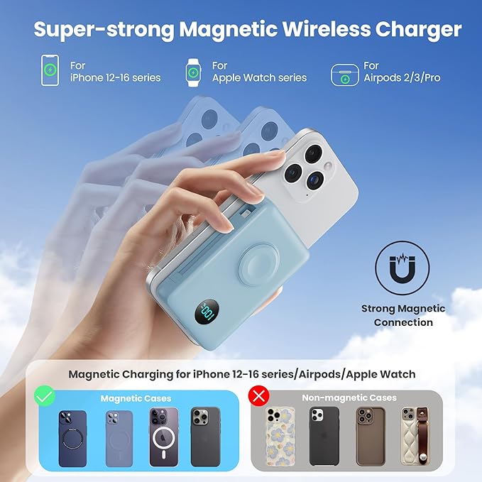 6 in 1 Magnetic Portable Charger - Image 3