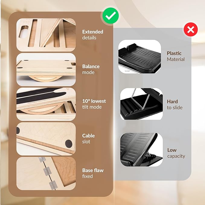 2 in 1 Balance Board & Slant Board - Image 3