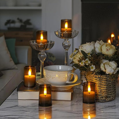 Rechargeable Acrylic Flameless Votive Candles - Image 5