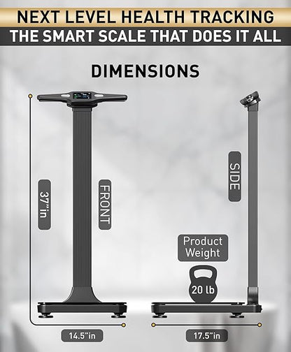 Homerz Smart Scale Pro Max – Bend-Free Smart Scale - Image 7