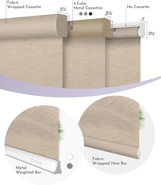 Graywind Motorized Light Filtering Shades Compatible - Image 6