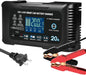 20a car battery charger, 12/24v smart trickle charger, main product view