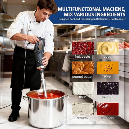 VONCI 750W Commercial Immersion Blender, Extra Heavy Duty Hand Blender - Image 7