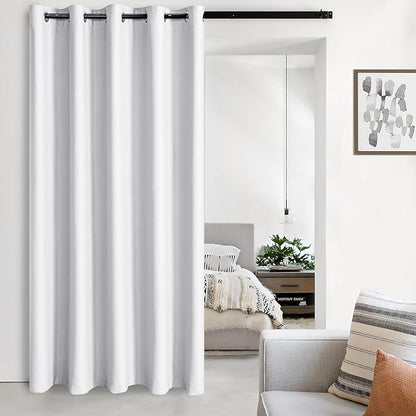 JIUZHEN Sliding Door Curtains, Room Divider Curtain by JIUZHEN