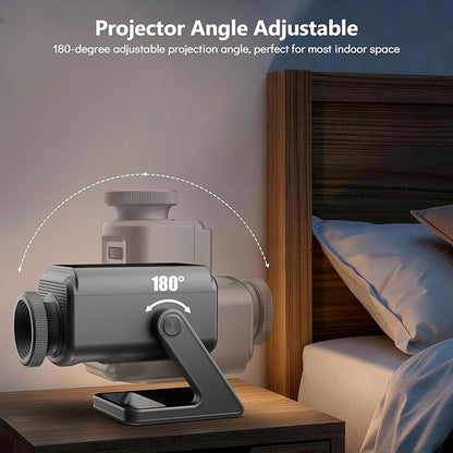 Rossetta 3D Projector, 60 Themes HD 3D Galaxy Projector - Image 6
