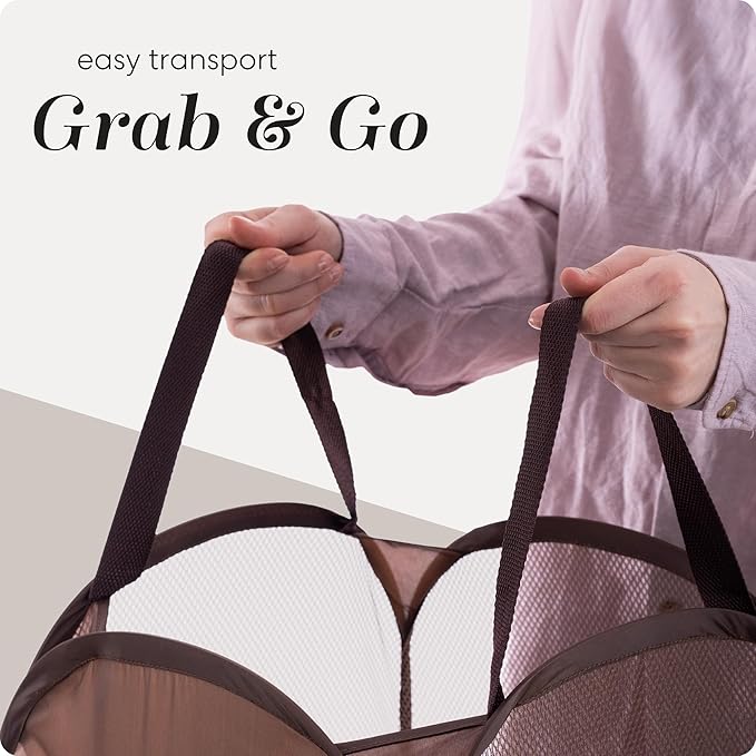 Handy Laundry Collapsible Mesh Pop Up Hamper - Image 7