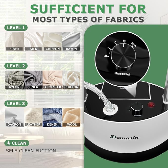 Standing Garment Steamer 1500w Professional Steamer - Image 7