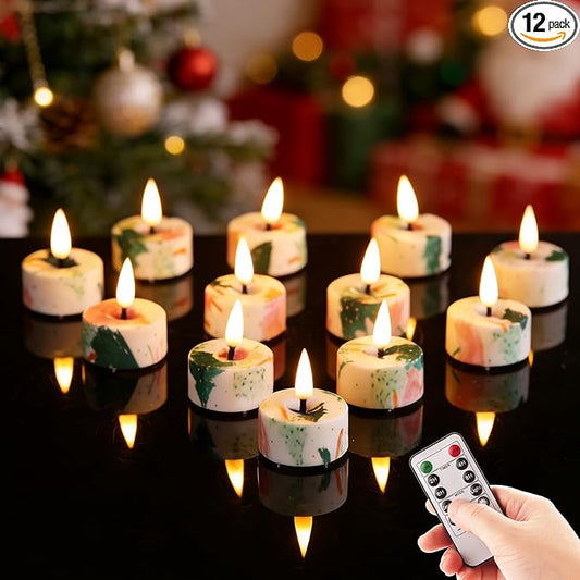Eywamage Christmas Flameless Tealights by EywamageCandles