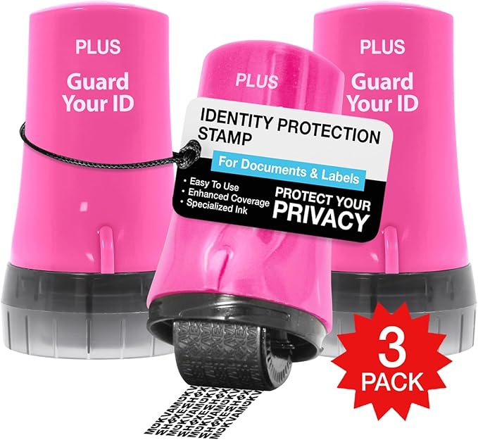 Guard Your ID Advanced 2.0 Rollers Identity Privacy Marker by Plus