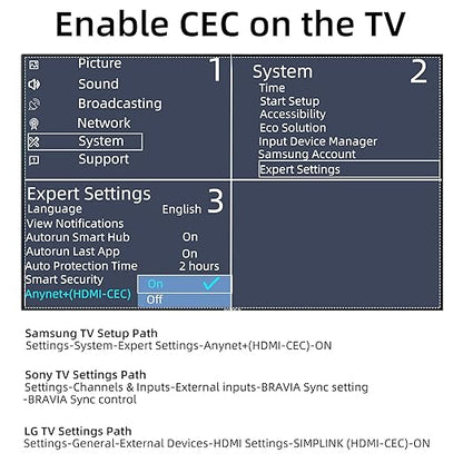 YEUGICEO 192KHz eARC ARC to Optical SPDIF Coaxial Audio Converter - Image 3