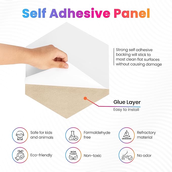 Acoustic Panels 12 Pack Soundproof Wall Panels, High-Density Wall Decoration - Image 5