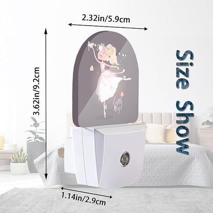 Axxitude Ballet Girl Flower Butterfly Night Lights Plug into Wall - Image 3