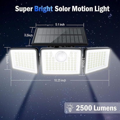 daphino 2500LM Solar Lights Outdoor - Image 8