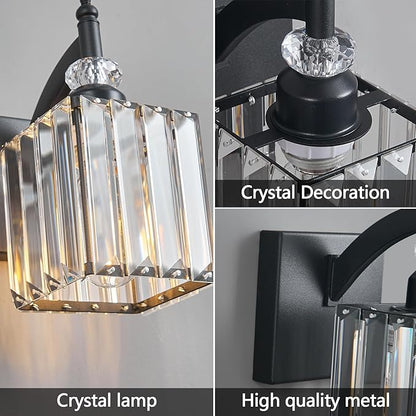 BBLLWJ Modern Wall Sconces Set of Two Black Wall Sconces Indoor Wall Lamp - Image 5